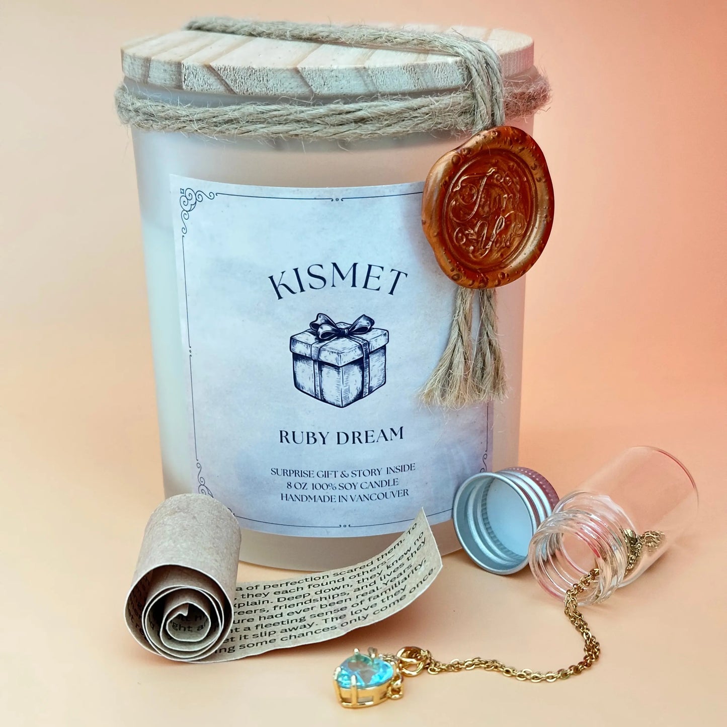 Kismet Candle - Ruby Dream