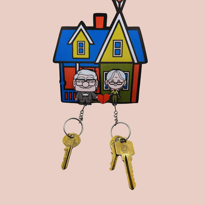 Couple's Keychain & Holder